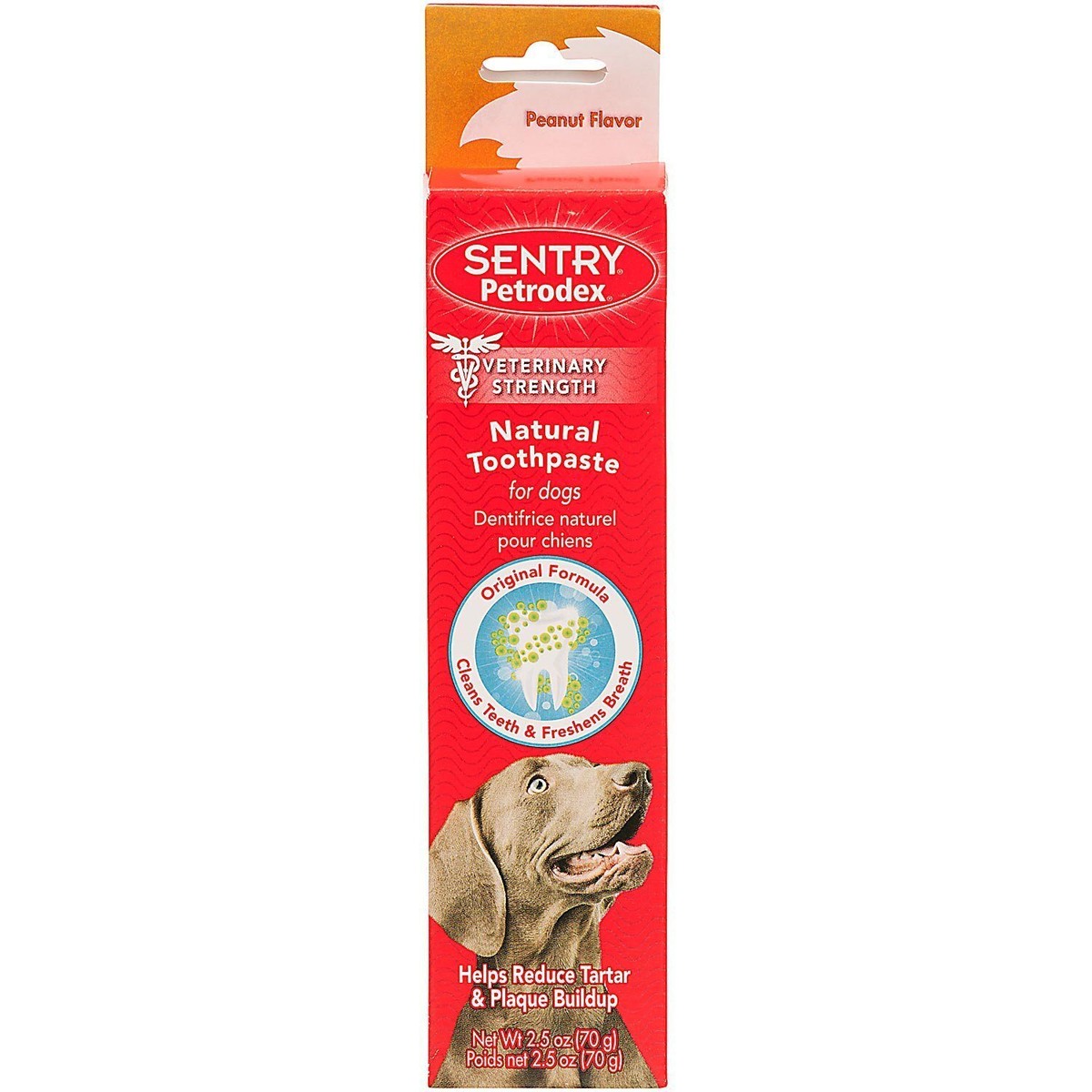 Sentry Petrodex Veterinary Strength Natural Peanut Flavor Toothpaste for Dogs Sentry Petrodex Veterinary Strength Natural Peanut Flavor Toothpaste for Dogs