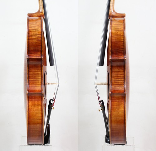 Master Performance!A Strad Viola Copy,16",Aubert bridge! #8260 - Picture 3 of 6