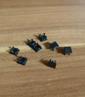 8x Füße PS2 Slim Alle Versionen Set Schrauben Abdeckung 3D Druck 