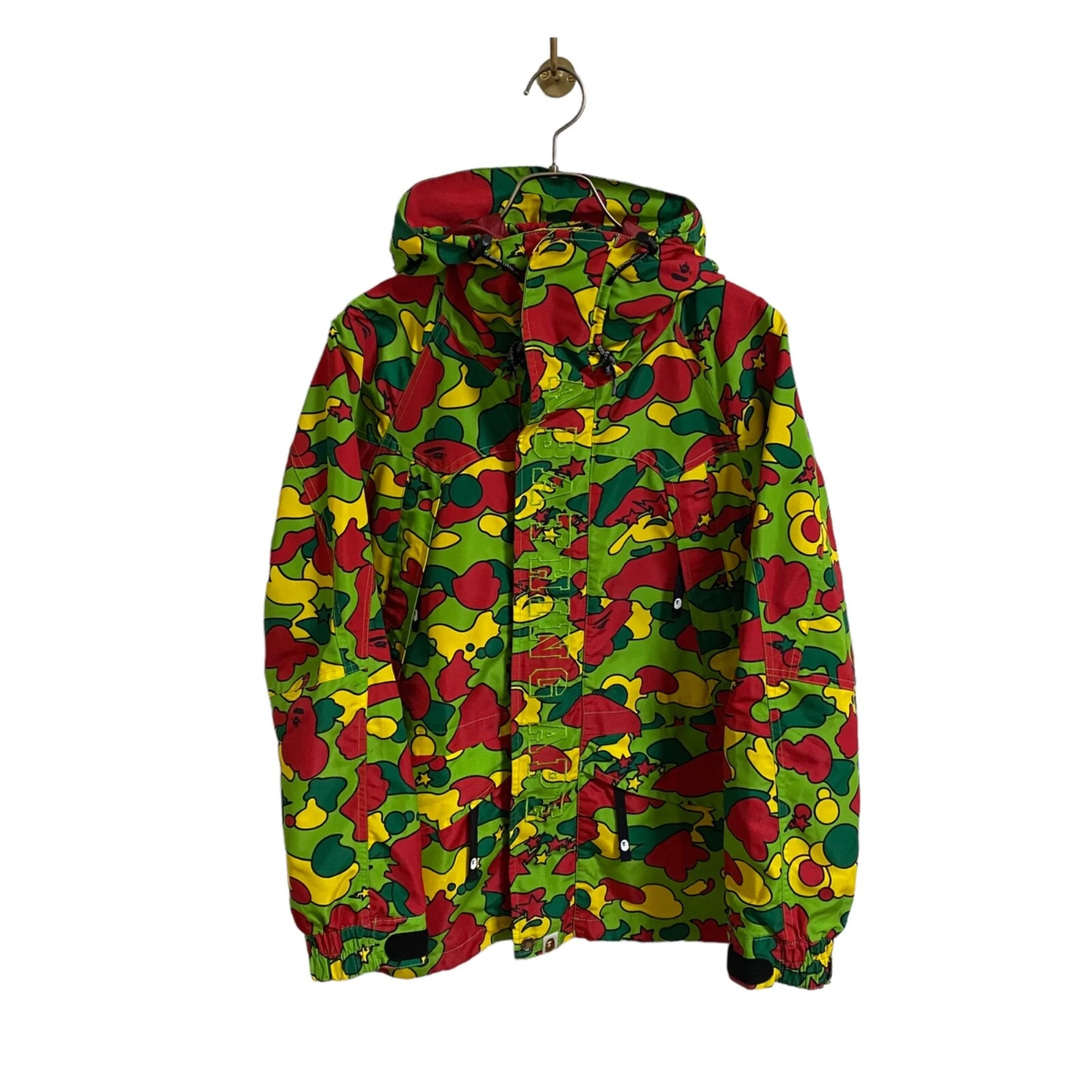 A BATHING APE (BAPE) Rarissima giacca snowboard mimetica Psyche taglia: S A Bathing Ape NIGO DA NESSUNA PARTE