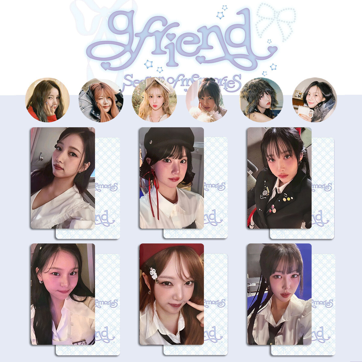 GFRIEND イェリン 10th SeasonofMemories 特典トレカ 6pcs/set GFRIEND 10th Anniversary Season of Memories Self