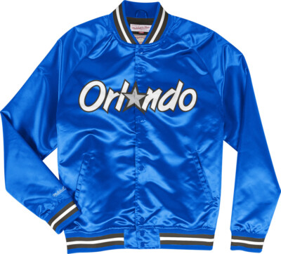 Mitchell Ness Orlando Magic Lightweight Satin Jacket College