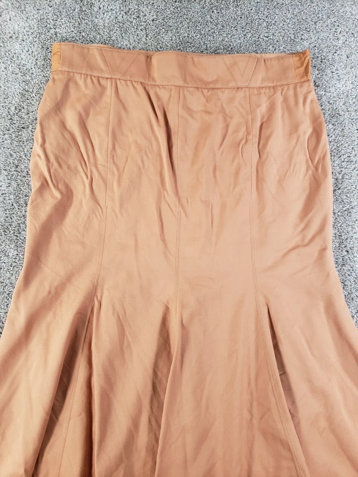 Falda acampanada plisada 100 % lana forrada talla 14 Louis Feraud vintage para mujer Foto 2 de 4
