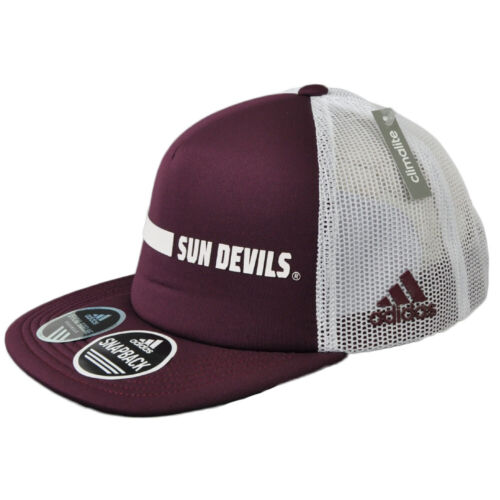Cappello Snapback In Rete Foam Panel VG65Z Adidas Arizona State Sun Devils NCAA - 第 4/5 張圖片