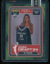 Jacy Sheldon 2024 Panini Instant WNBA Jungle Draft WINGS RC #5 25/25