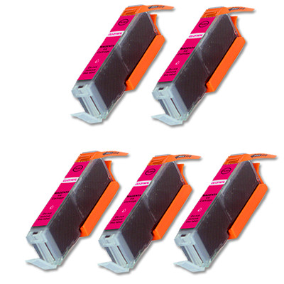 5 MAGENTA Ink Cartridge Compatible for Canon CLI-251XL MX922 MG5620 MG6620