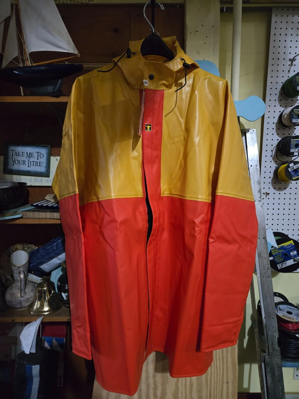 Guy Cotton 2XL PVC/Polyester Waterproof fishing Jacket
Opens in a new window or tab