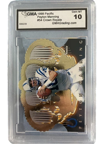 Peyton Manning Football Pacific 1998 Season Sports Trading Cards & Accessories