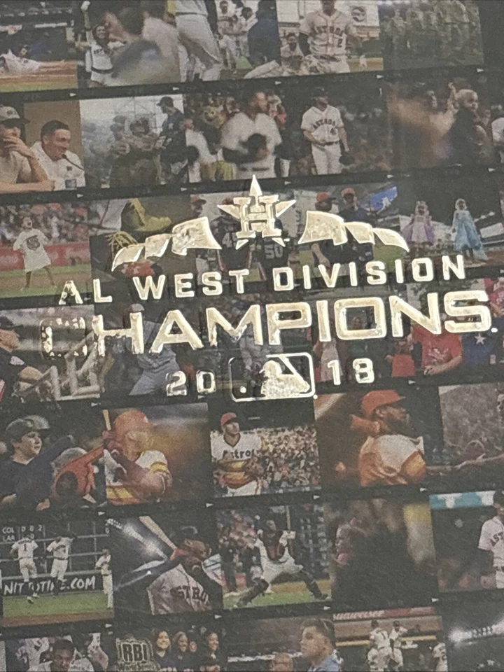 Houston Astros 2018 The Journey To 103 Commemorative Photo Annual, Hardcover - Image 3 of 4