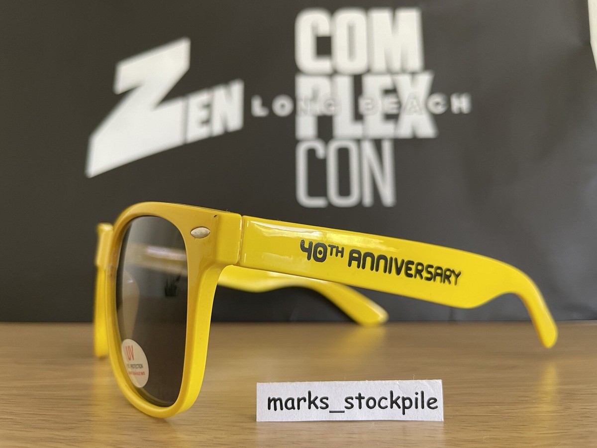 Ms Pac-Man Sunglasses Yellow ComplexCon LB 2019 Promotional 40th