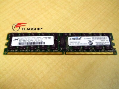 DELL G548K 4GB PC2-5300P 2RX4 667MHZ ECC REG DIMM
