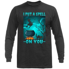 Halloween Costume Spooky Witches Pumpkin Ghost Long Sleeve T-Shirt