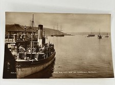 Postcard Turo Boat Cutty Shark Foudroyant Falmouth Princess Victoria England