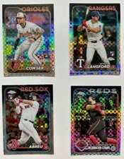 2024 Topps Chrome Baseball XFRACTOR ROOKIES  **YOU PICK** All RC