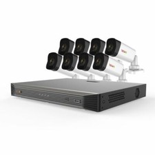 Ultra Hd 16 Ch. 4tb Nvr Video Surveillance System & 8 4mp Bullet Cameras