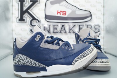 Air Jordan 3 Retro Georgetown EU 42,5 US 9 Cement CT8532-401 Mid Top