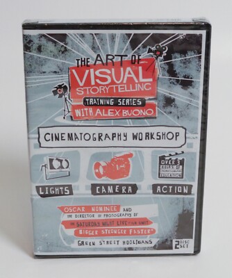 NEW The Art Of Visual Storytelling With Alex Buono 2-DVD Sealed ...