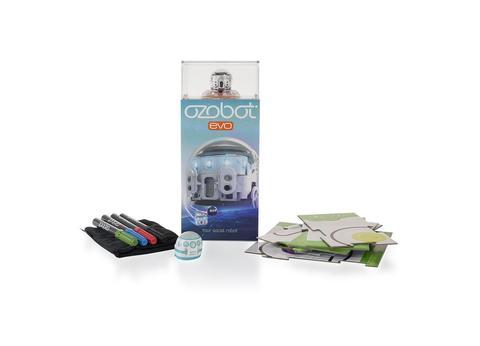 Ozobot Evo Inteligente Robot-Cristal blancoo Ozobot Evo Inteligente Robot-Cristal blancoo