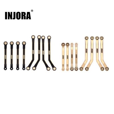 INJORA Schwer Messing Hohe Clearance Chassis Links 39g für 1/24 FMS FCX24