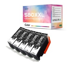 5x passend Canon 580 XXL keine Original Patronen PGI TR7550 TR8550 TS5950 TS9551