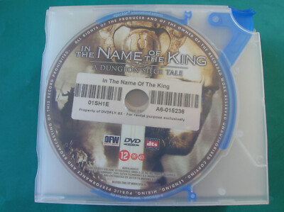 DVD Gehäuse Slim IN THE NAME OF THE KING (b22)