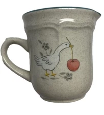 Vintage Int’l Marmalade Creamer with Goose- Blue