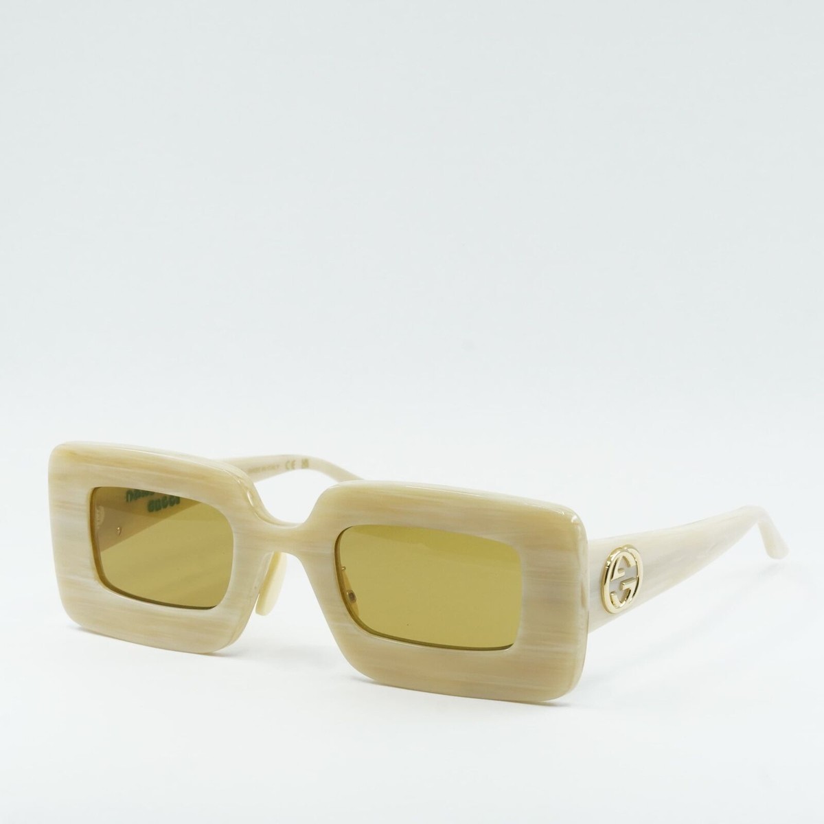 New GUCCI GG0974S 002 Beige/Brown 49-26-140 Sunglasses | eBay
