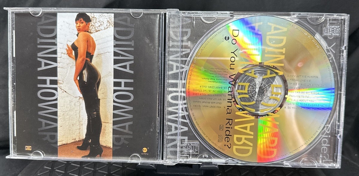 Adina Howard Do You Wanna Ride CD Hip Hop 1990s 13 Song Studio