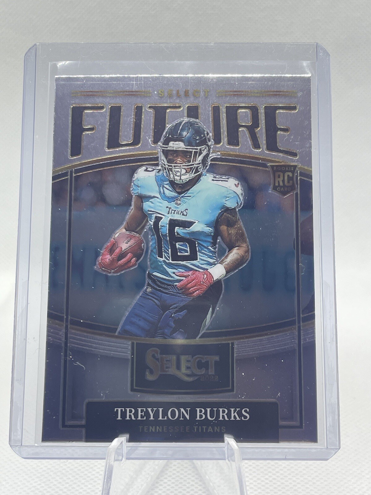 2022 Select Football Treylon Burks Select Future RC No. SF-10