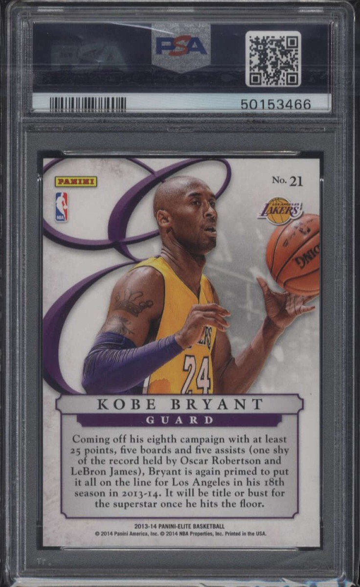 ELETE series Kobe Bryant one of one