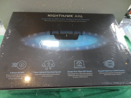 NEW NETGEAR – Nighthawk AX5400 Wi-Fi 6 Router, RAX54S-100NAS - Picture 9 of 10