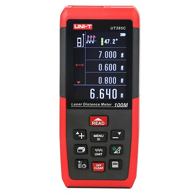 UNI-T UT395C Professional Laser Distance Meters Lofting Test Max 100m/328ft