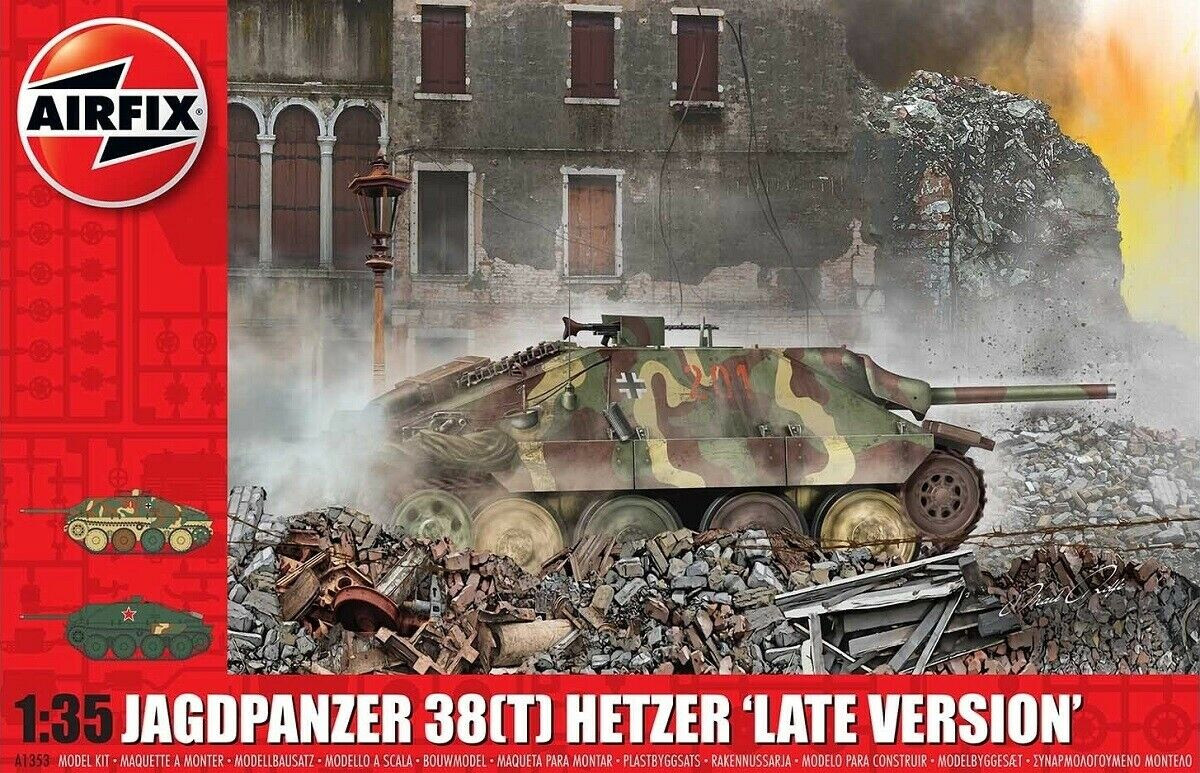 Airfix A1353 1:35 JagdPanzer 38 tonne Hetzer Late Version