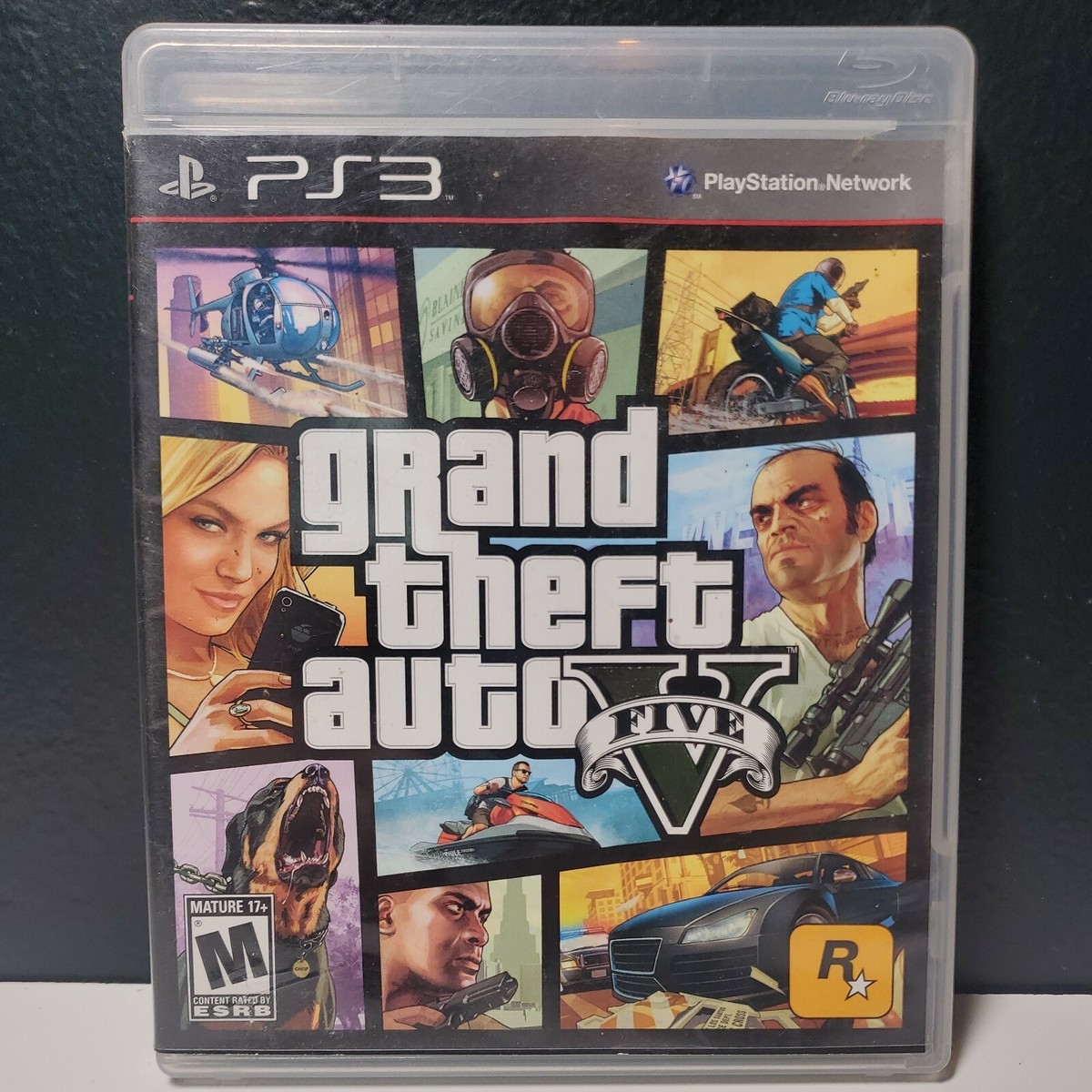 PS3　&　GTAⅴ Grand Theft Auto V (GTA 5) Playstation 3 (PS3) — COMPLETE CIB