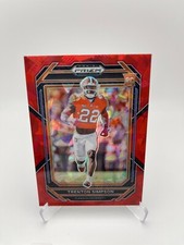 2023 Prizm Draft Picks Football Trenton Simpson #178 Ravens (RC) RED ICE PRIZM