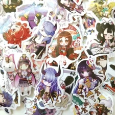 40PCS Cute Anime Manga Stickers Kawaii Stationery Scrapbooking Diary Stickers