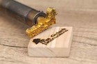 Custom Made Design Your Logo Wood Stamp Leather Stamp Branding Iron BBQ Stamp