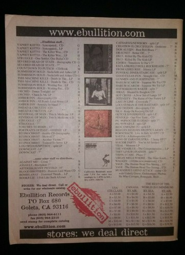 VINTAGE PUNK ZINE HEARTATTACK #32 September 2001 Building an Anti-war movement - Picture 2 of 5
