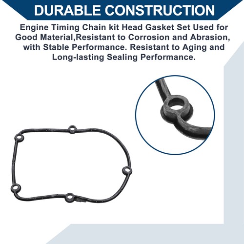 Engine Timing Cover Gasket No.06H103483C for Audi Q3 2.0L 2015-2018 1 Pcs Engine - Picture 5 of 7