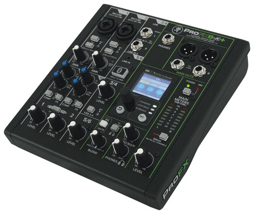 Mackie ProFX6v3+ 6-Channel Mixer w/Enhanced FX/USB Recording/Bluetooth+XLR Cable - Afbeelding 5 van 12