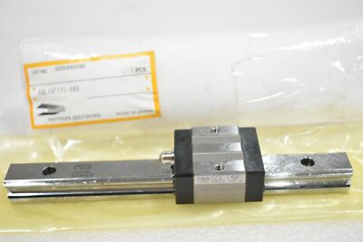 NIPPON BEARINGS SGL15F1T1-160 LINEAR SLIDE GUIDE BLOCK BEARING, SGL 15F, 0080CB