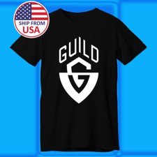 GUILD GUITARS Men's Black Size S-5XL