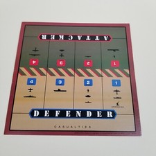 1 Battle Board for Axis Allies Spring 1942 Board Game Replacement Piece