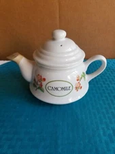 Tuscany Collection "CHAMOMILE" Porcelain Teapot W/ Strainer