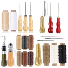 Leather Sewing Awl Thread Kits Machine Speedy Stitcher Shoes Canvas Repair Tool