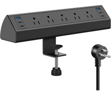 Desk Clamp Power Strip USB C,40W Total Fast Charging Station,4 PD 20W USB C Port