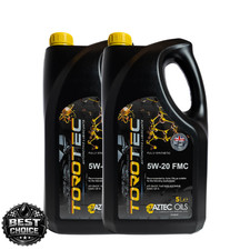 2x5L Torotec 5W-20 Fully Synthetic Engine Oil API SN/CF Ford WSS-M2C948-B 5.15 per litre