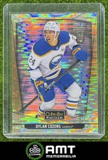 Dylan Cozens 2024-25 O-Pee-Chee Platinum Seismic Gold 16/50 Buffalo Sabres #81
