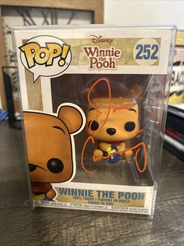 Jim Cummings Signed Winnie The Pooh Funko Pop Inscribed Pooh #252 Disney Pooh