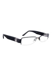 Dior 00s Half Rim Black Glasses with Big Logo ORIGINAL NEW